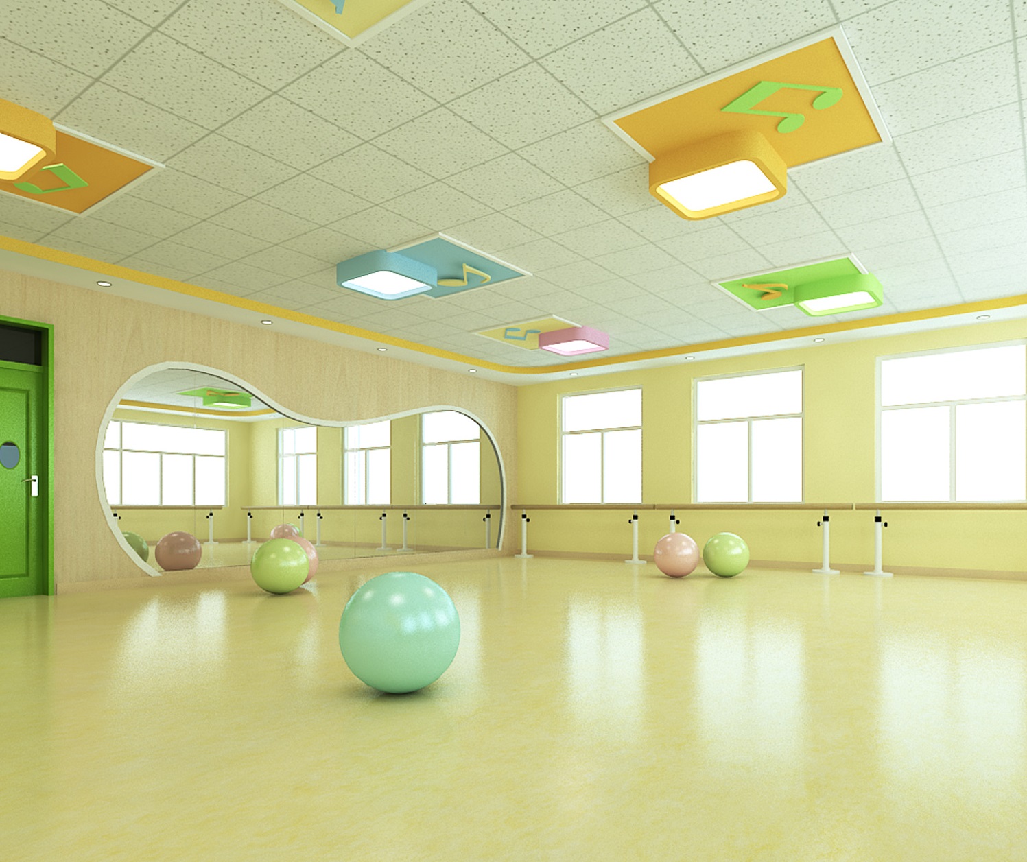舞蹈教室——朝阳一校幼儿园